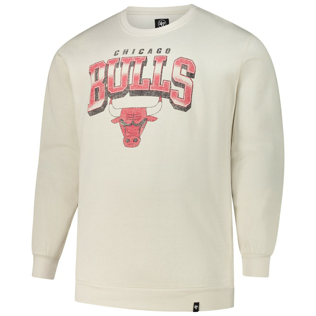 47 brand Chicago Bulls '47 Big & Tall Spotlight Headline Pullover Sweatshirt