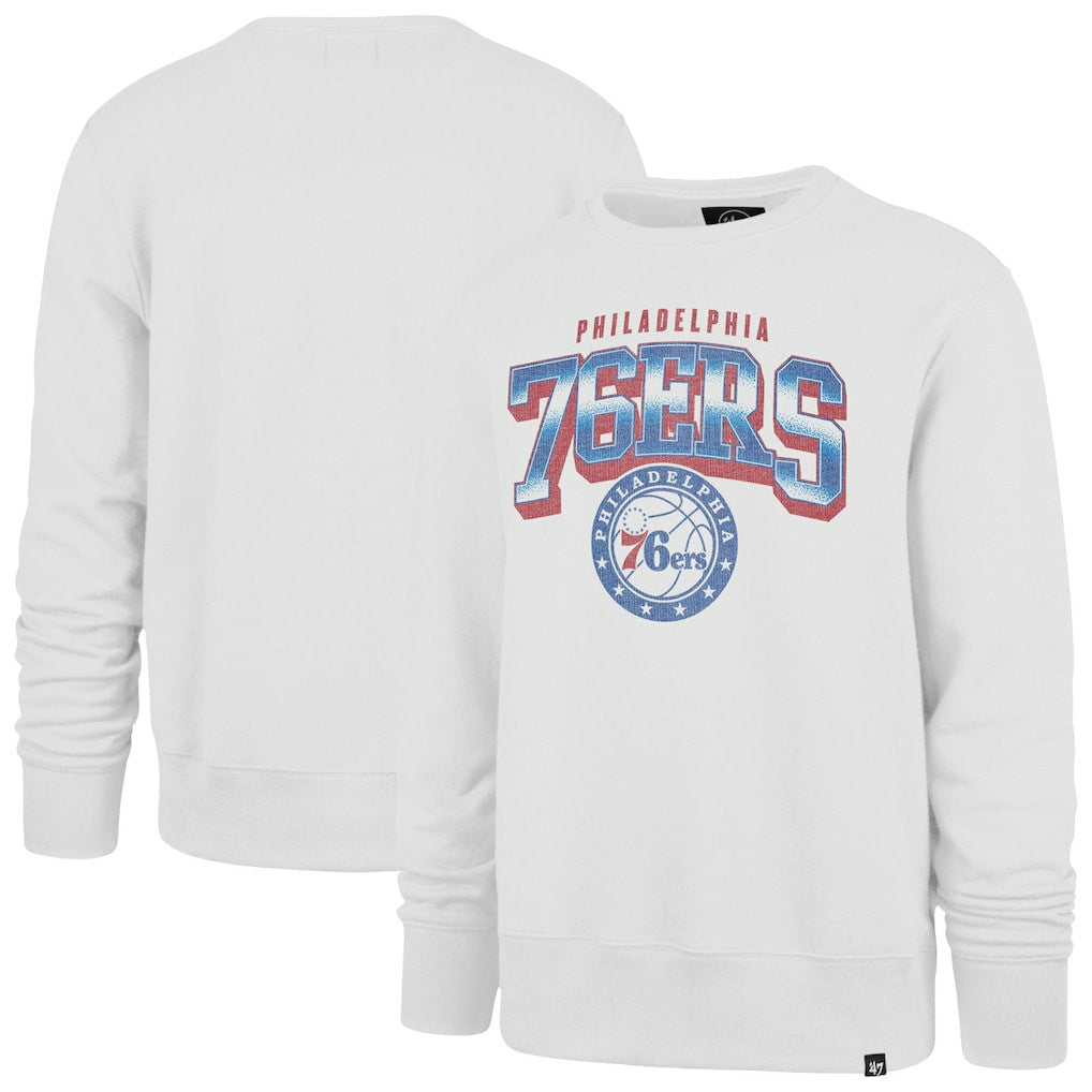 47 brand Philadelphia 76ers '47 Big & Tall Spotlight Headline Pullover Sweatshirt