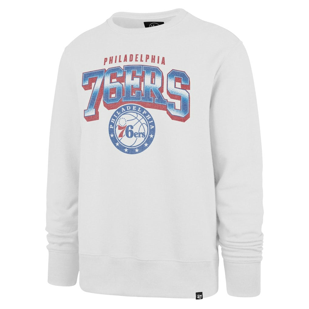 47 brand Philadelphia 76ers '47 Big & Tall Spotlight Headline Pullover Sweatshirt