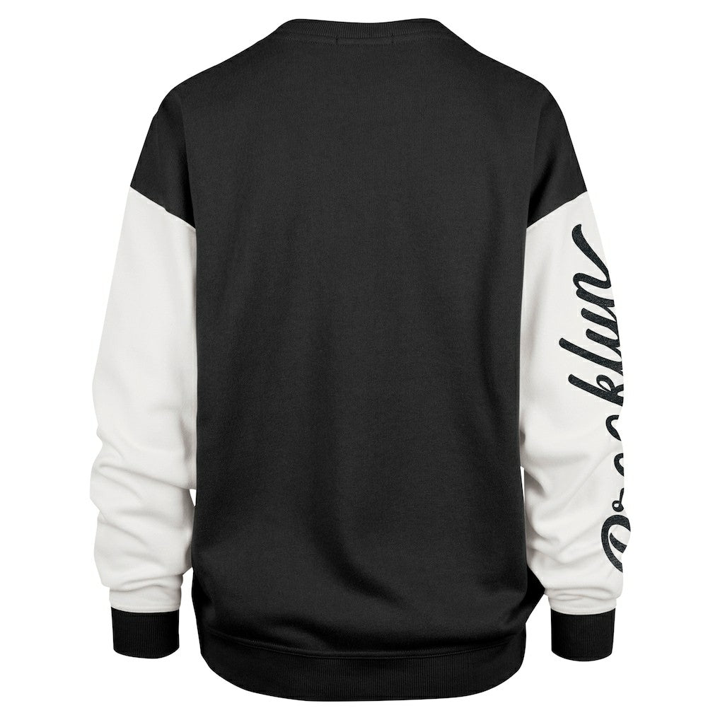 47 brand Brooklyn Nets '47 Women's Rise Andie Oversized Pullover Sweatshirt