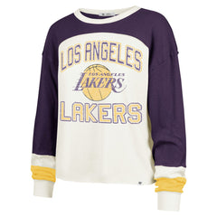 47 brand Los Angeles Lakers '47 Women's Curve Raglan Long Sleeve T-Shirt