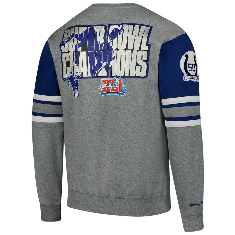 All Over 4.0 Vintage Logo Pullover Sweatshirt - Indianapolis Colts Pullover