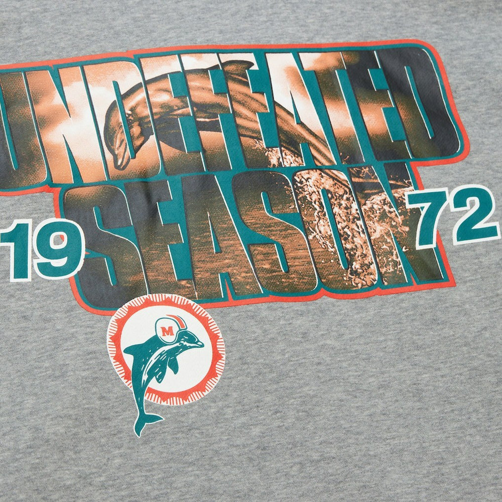 All Over 4.0 Vintage Logo Pullover Sweatshirt - Miami Dolphins Pullover