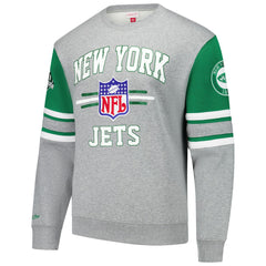 All Over 4.0 Vintage Logo Pullover Sweatshirt - New York Jets Pullover