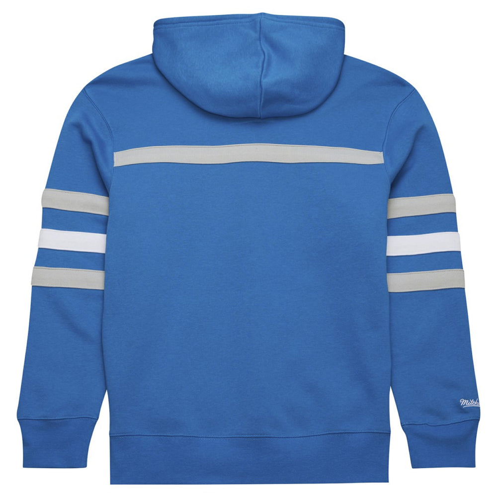 Vintage Logo Head Coach Fleece Pullover Hoodie - Detroit Lions Hoodies