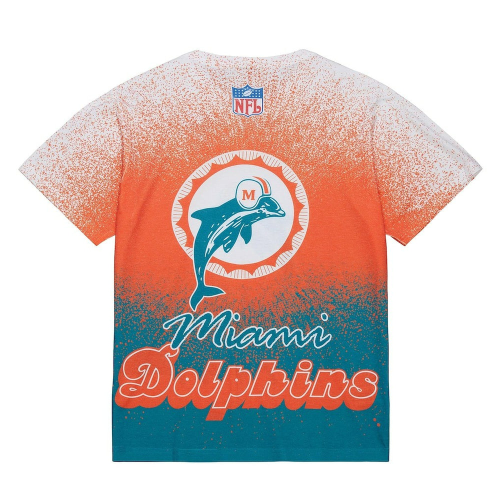 Team Burst Vintage Logo T-Shirt - Miami Dolphins T-shirts