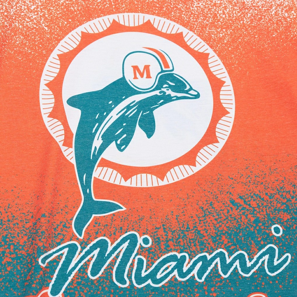 Team Burst Vintage Logo T-Shirt - Miami Dolphins T-shirts