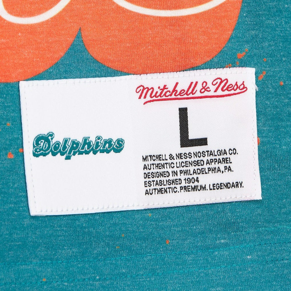 Team Burst Vintage Logo T-Shirt - Miami Dolphins T-shirts