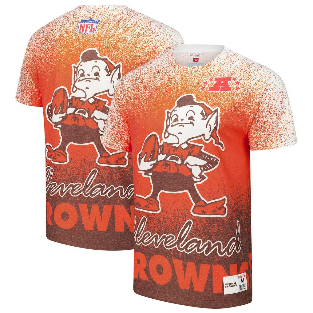 Team Burst Vintage Logo T-Shirt - Cleveland Browns T-shirts