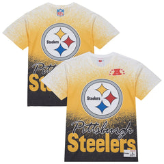 Team Burst Vintage Logo T-Shirt - Pittsburgh Steelers T-shirts