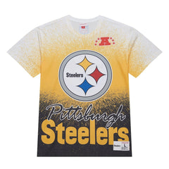 Team Burst Vintage Logo T-Shirt - Pittsburgh Steelers T-shirts