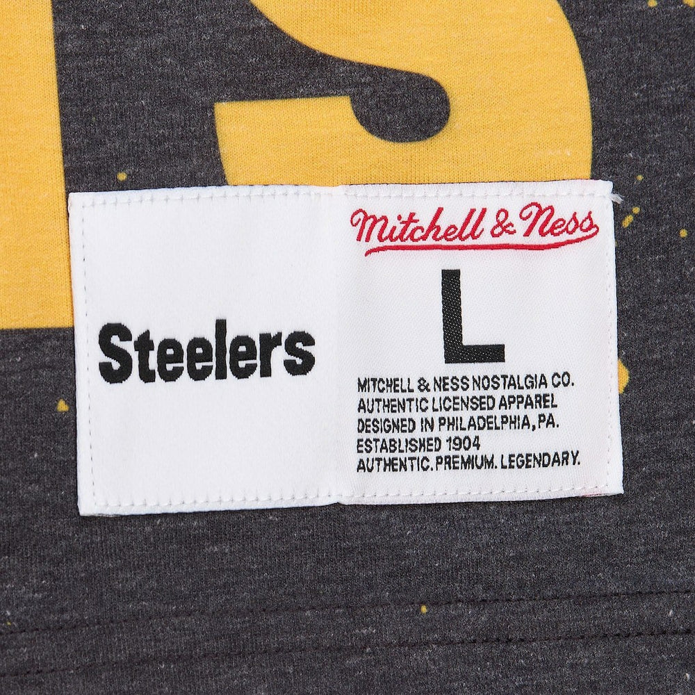 Team Burst Vintage Logo T-Shirt - Pittsburgh Steelers T-shirts