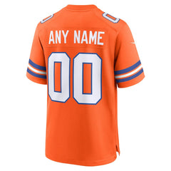 Youth 2nd Alternate Custom Replica Jersey - Denver Broncos Jerseys