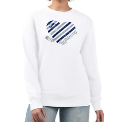 NHL Tampa Bay Lightning G-III 4Her by Carl Banks Women's Heart Graphic Pullover Sweatshirt