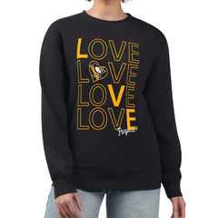 NHL Pittsburgh Penguins G-III 4Her by Carl Banks Women's Lots Of Love Team Logo Graphic Pullover Sweatshirt