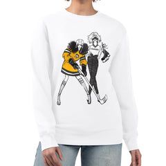 NHL Pittsburgh Penguins G-III 4Her by Carl Banks Women's Hockey Girls Team Graphic Fleece Pullover Sweatshirt