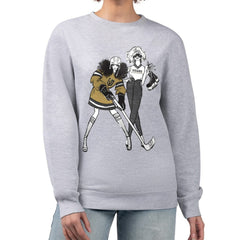 NHL Vegas Golden Knights G-III 4Her by Carl Banks Women's Hockey Girls Team Graphic Fleece Pullover Sweatshirt