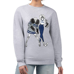 NHL Tampa Bay Lightning G-III 4Her by Carl Banks Women's Hockey Girls Team Graphic Fleece Pullover Sweatshirt