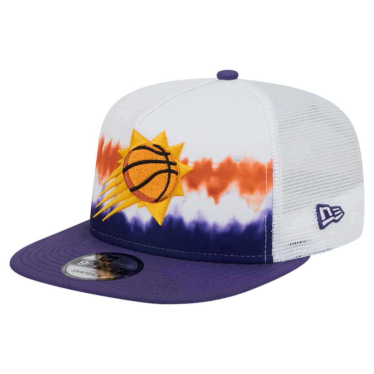 New Era Phoenix Suns Dip-Dye 9FIFTY A-Frame Trucker Snapback Hat