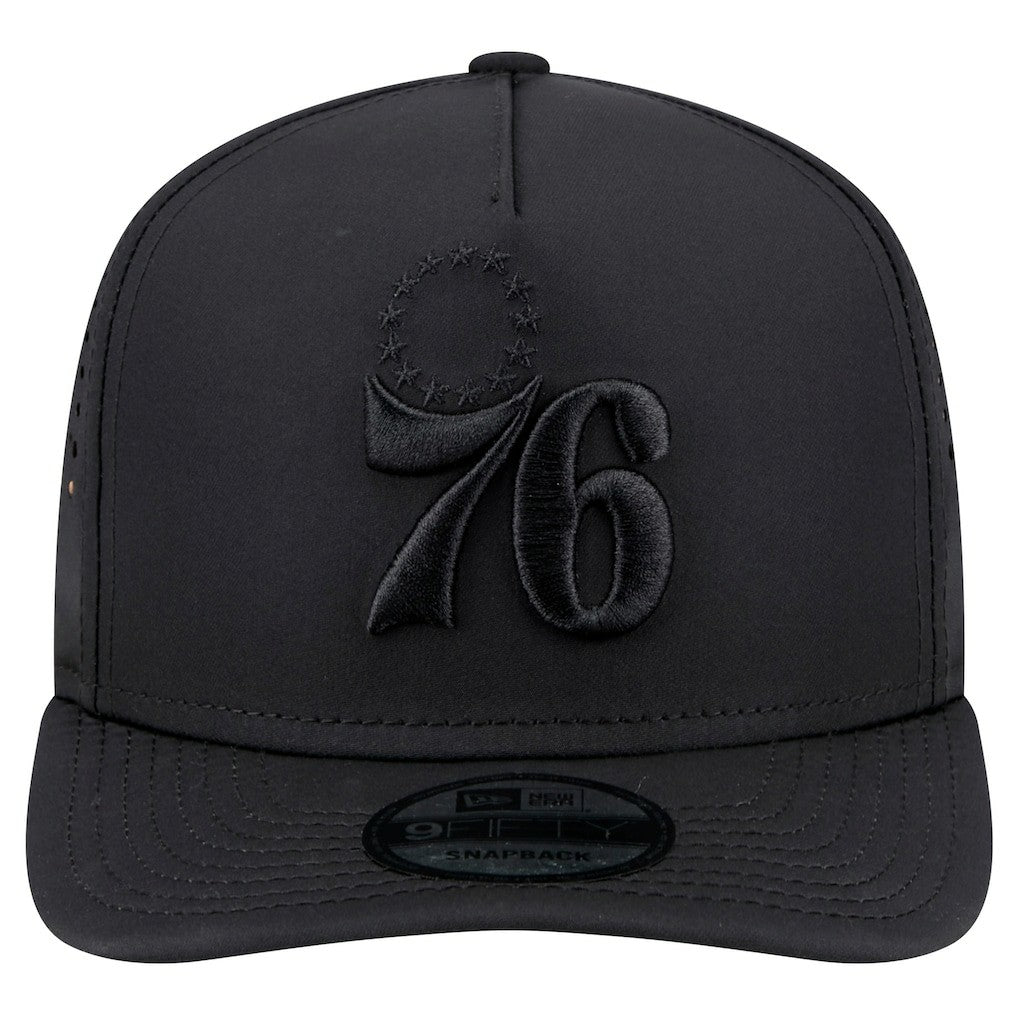 New Era Philadelphia 76ers Vented 9FIFTY A-Frame Snapback Hat