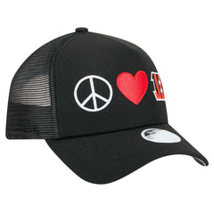 Women's Peace & Love Trucker 9FORTY Adjustable Hat - Cincinnati Bengals Hats