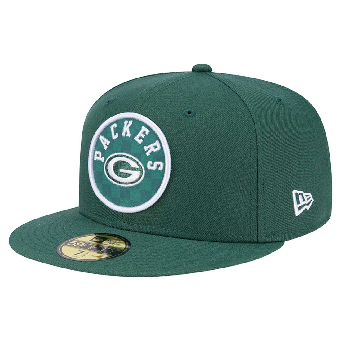 Checkered 59FIFTY Fitted Hat - Green Bay Packers Hats