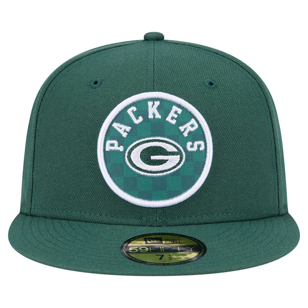 Checkered 59FIFTY Fitted Hat - Green Bay Packers Hats