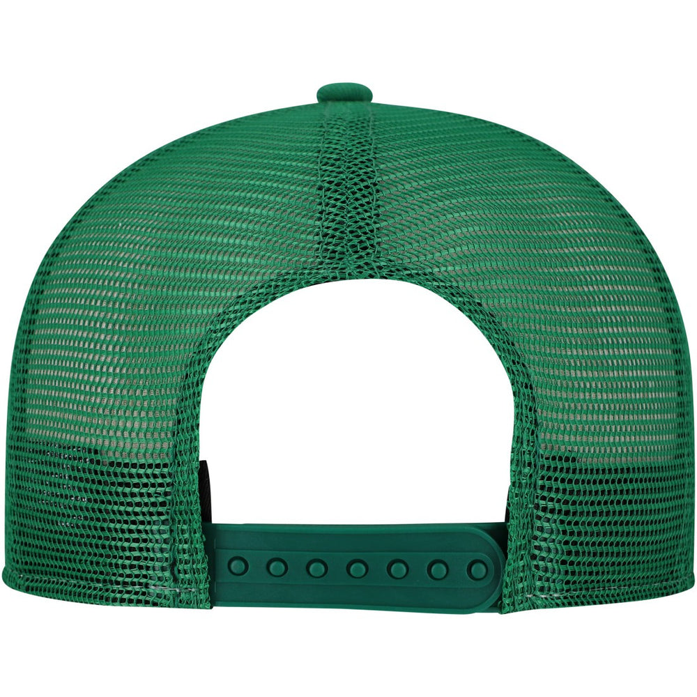 Striped A-Frame 9FIFTY Adjustable Trucker Snapback Hat - New York Jets Hats