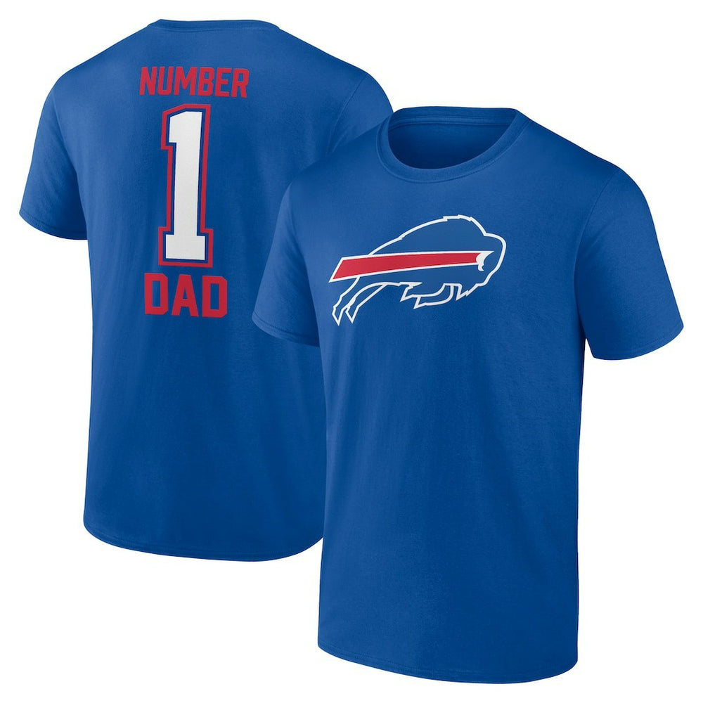 Father's Day #1 Dad T-Shirt - Buffalo Bills T-shirts