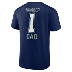 Father's Day #1 Dad T-Shirt - Dallas Cowboys T-shirts