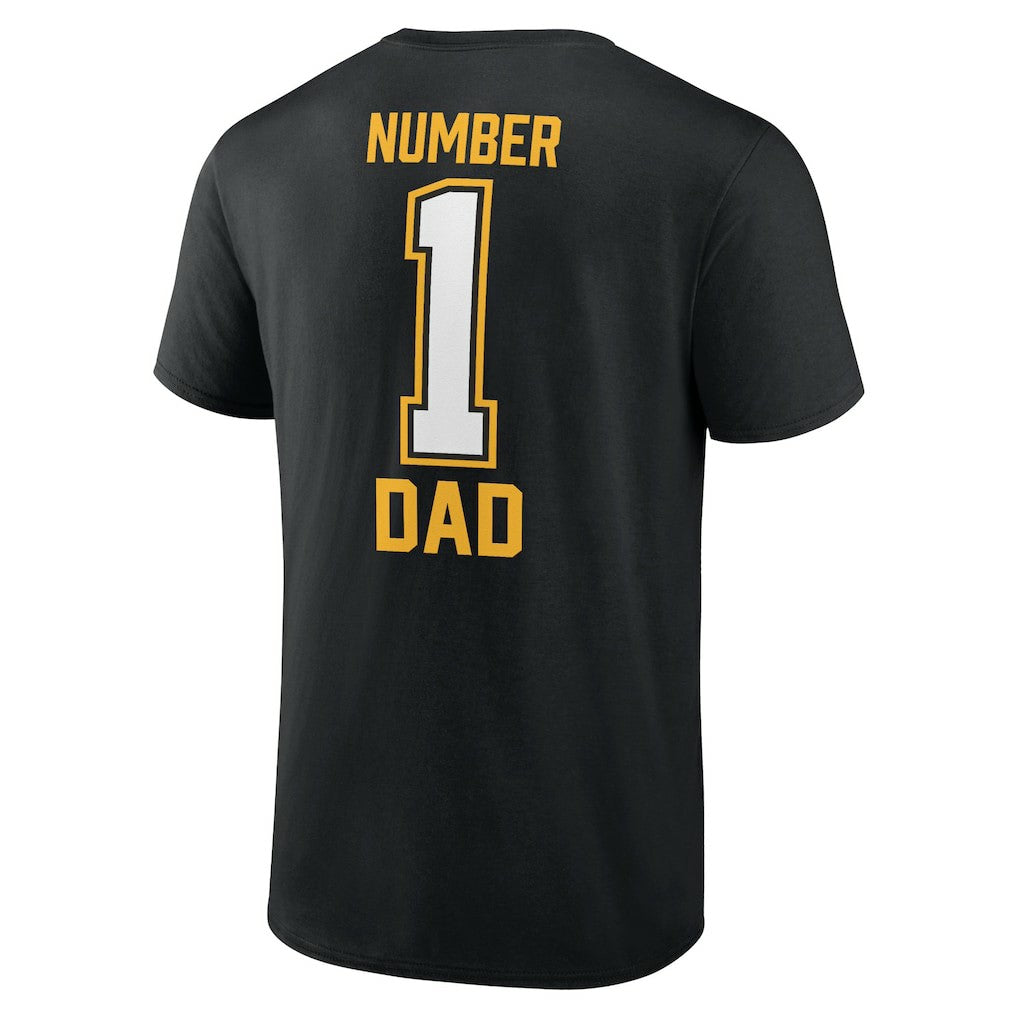 Father's Day #1 Dad T-Shirt - Pittsburgh Steelers T-shirts