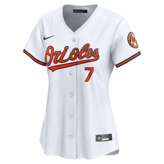 White Jackson Holliday Baltimore Orioles Nike Women's Home Limited Player Jersey