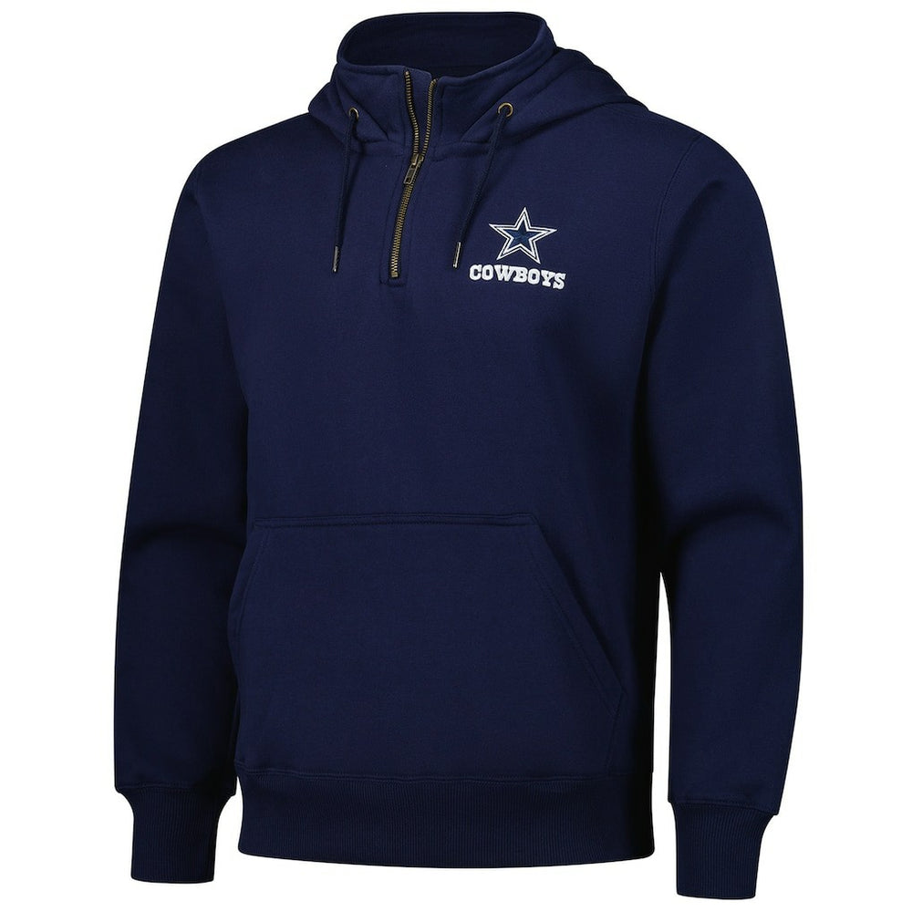 Dunbrooke Unisex Defender Quarter-Zip Hoodie - Dallas Cowboys Hoodies