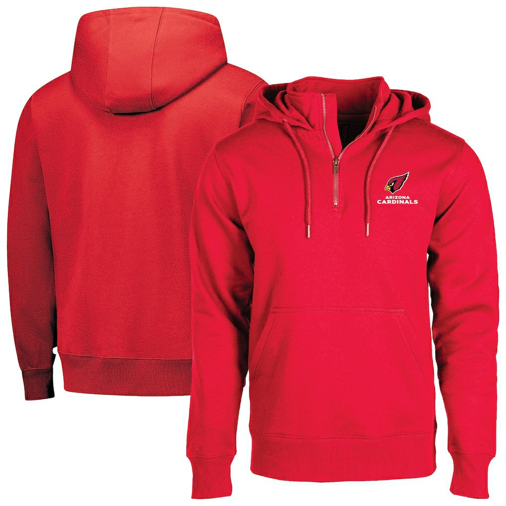 Dunbrooke Unisex Defender Quarter-Zip Hoodie - Arizona Cardinals Hoodies