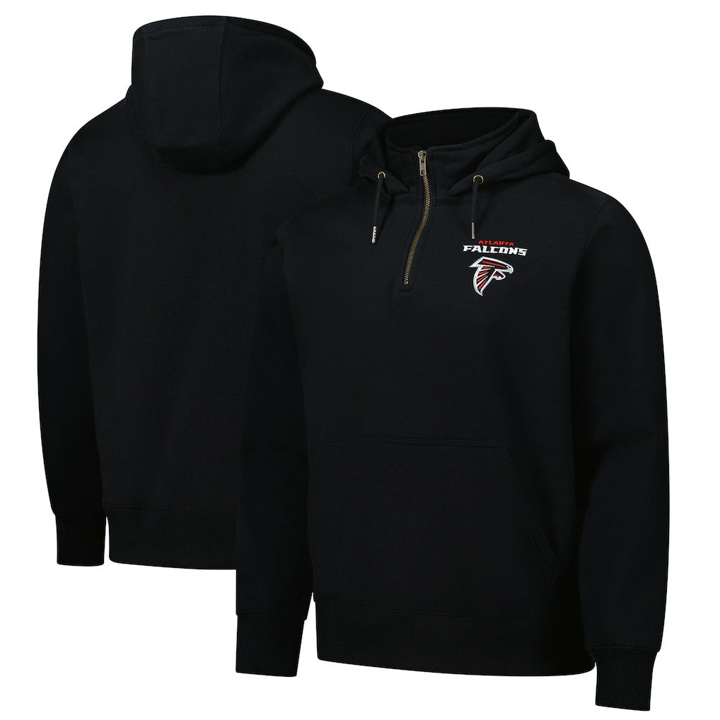Dunbrooke Unisex Defender Quarter-Zip Hoodie - Atlanta Falcons Hoodies