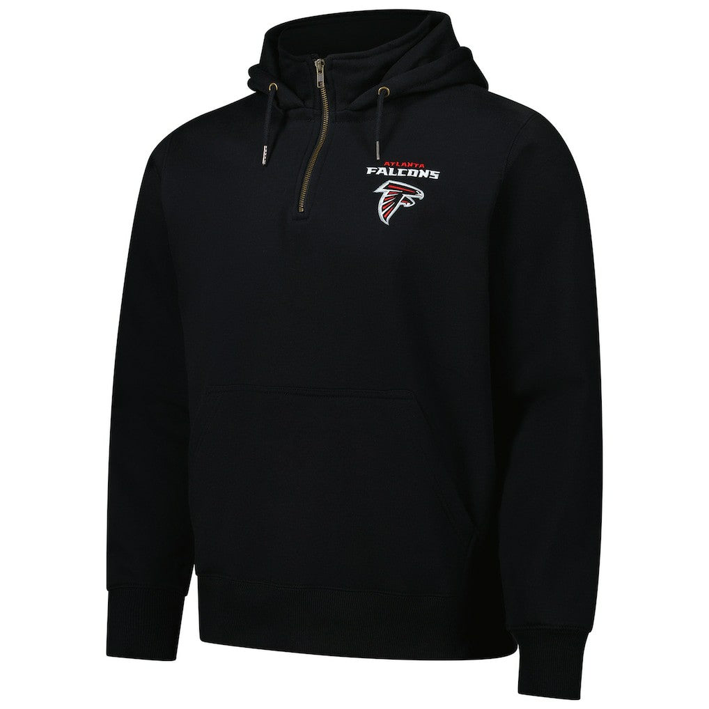 Dunbrooke Unisex Defender Quarter-Zip Hoodie - Atlanta Falcons Hoodies