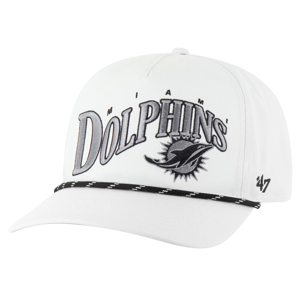 '47 Wave Speckle Hitch Rope Adjustable Hat - Miami Dolphins Hats