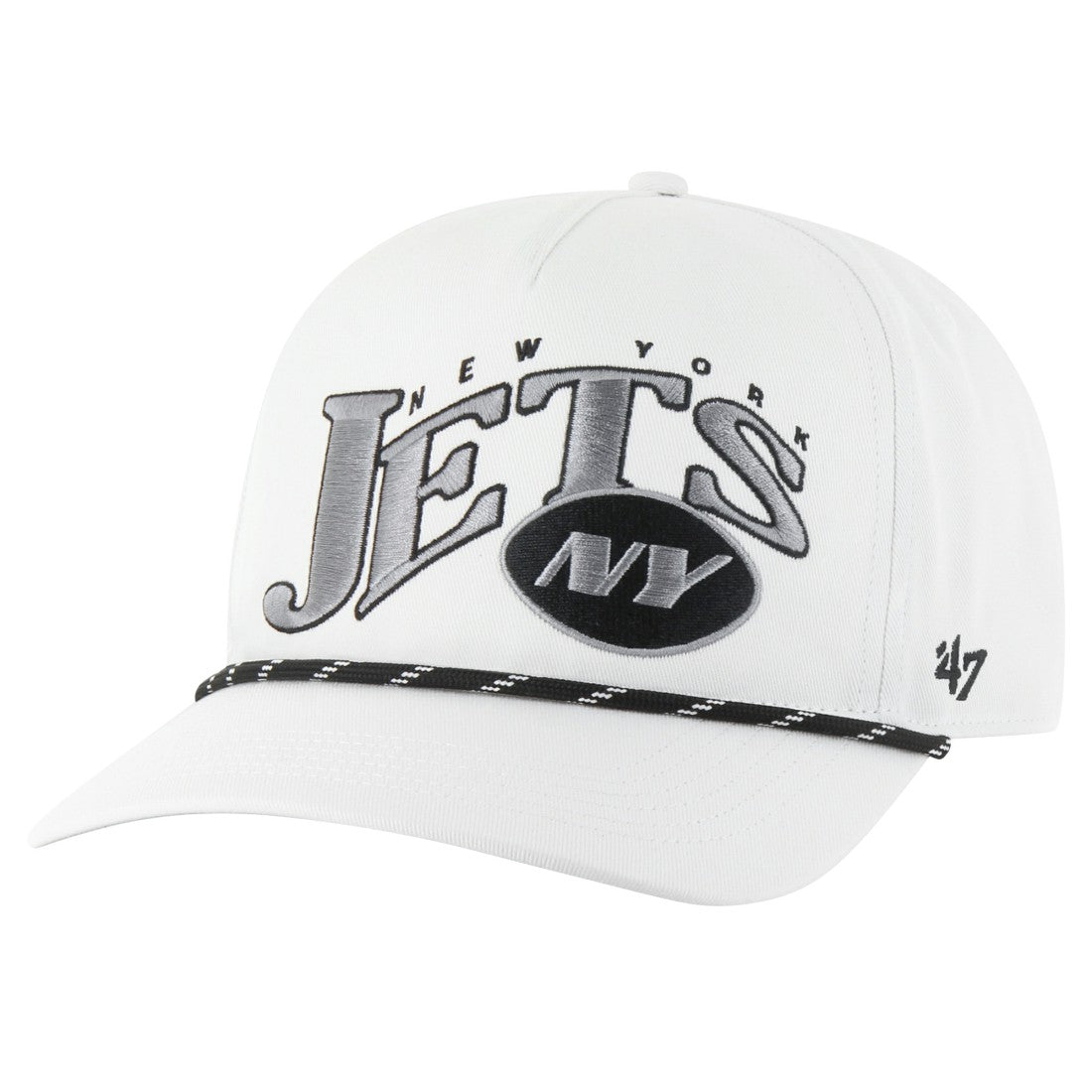 '47 Wave Speckle Hitch Rope Adjustable Hat - New York Jets Hats