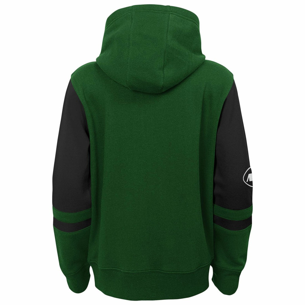 Youth Stadium Color-Block Full-Zip Hoodie - New York Jets Hoodies
