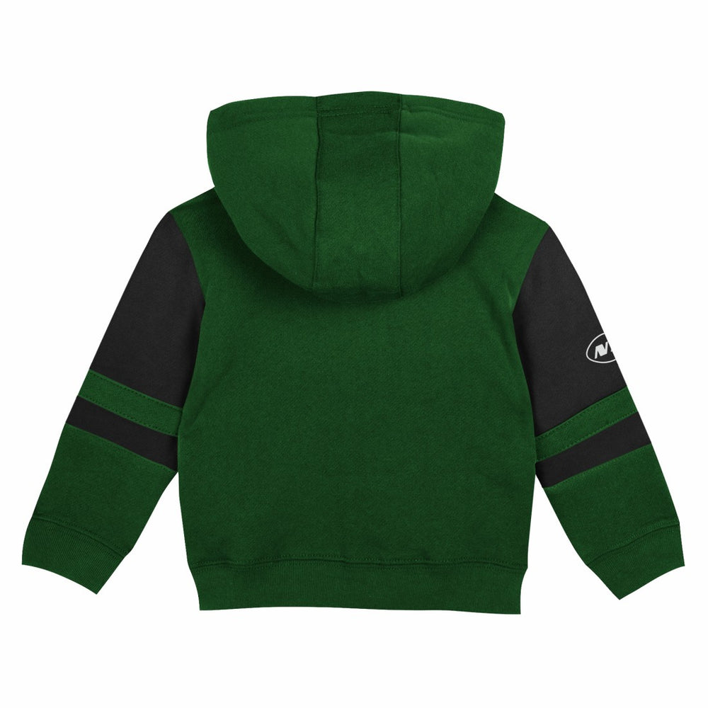 Preschool Stadium Color Block Full-Zip Hoodie - New York Jets Hoodies