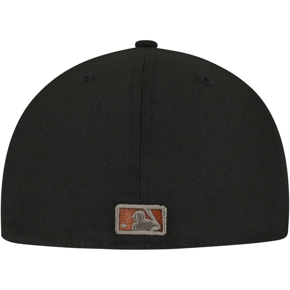 Black Chicago White Sox New Era Dune Gradient Side Patch 59FIFTY Fitted Hat