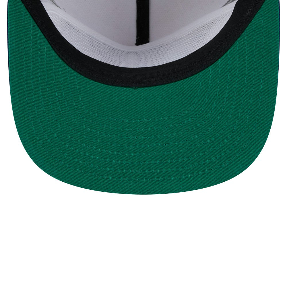 Cream Los Angeles Dodgers New Era Iron Golfer Snapback Hat