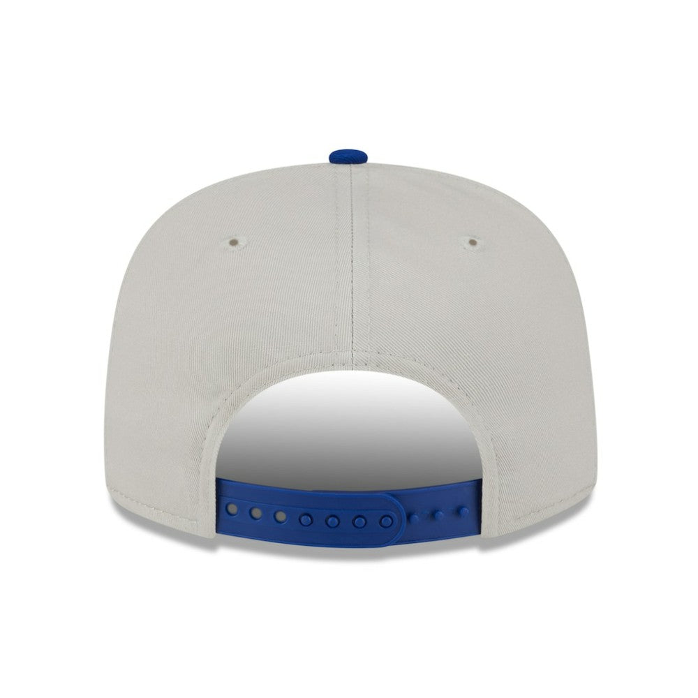 Cream Atlanta Braves New Era Iron Golfer Snapback Hat