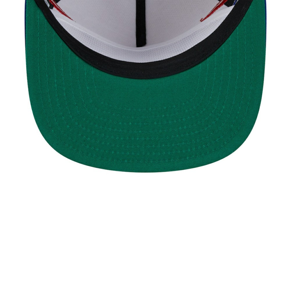 Cream Atlanta Braves New Era Iron Golfer Snapback Hat