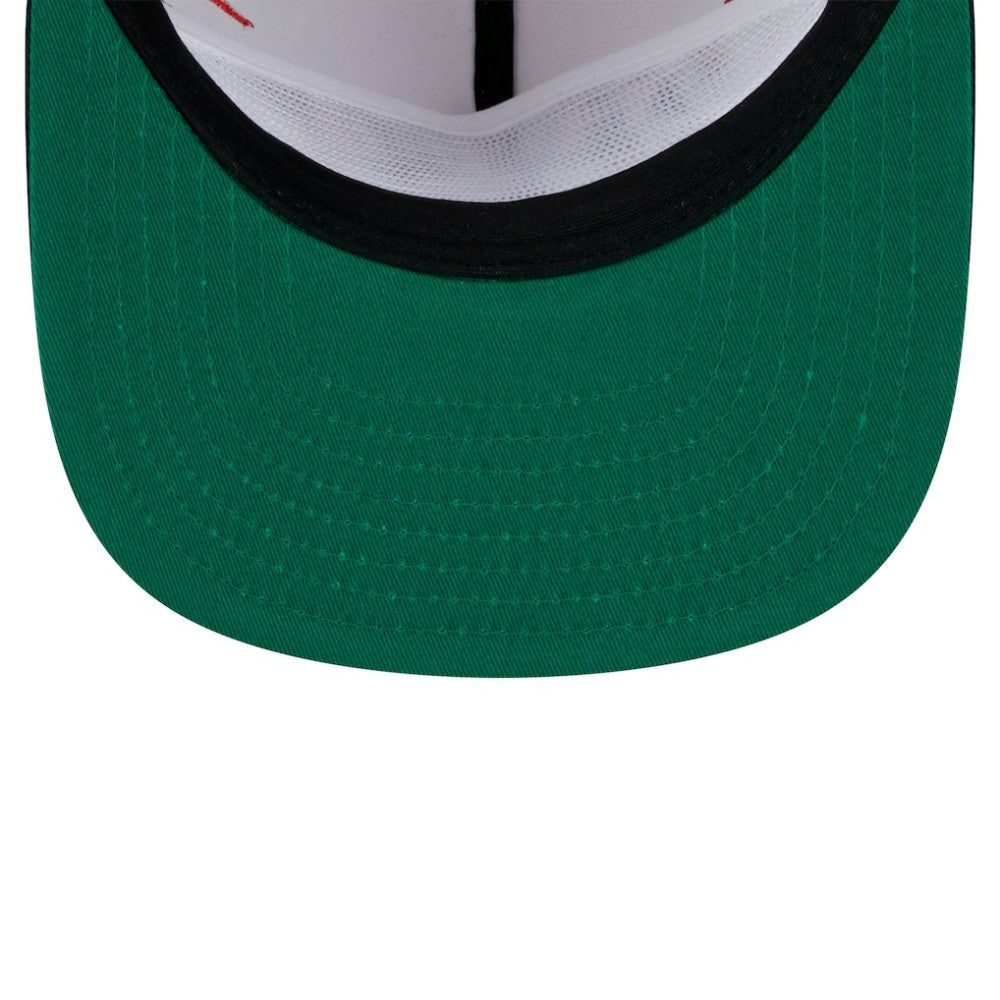 Cream Boston Red Sox New Era Iron Golfer Snapback Hat