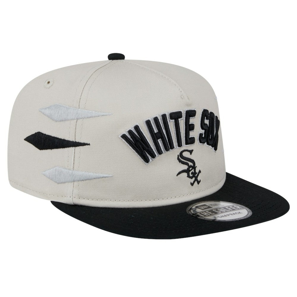 Cream Chicago White Sox New Era Iron Golfer Snapback Hat