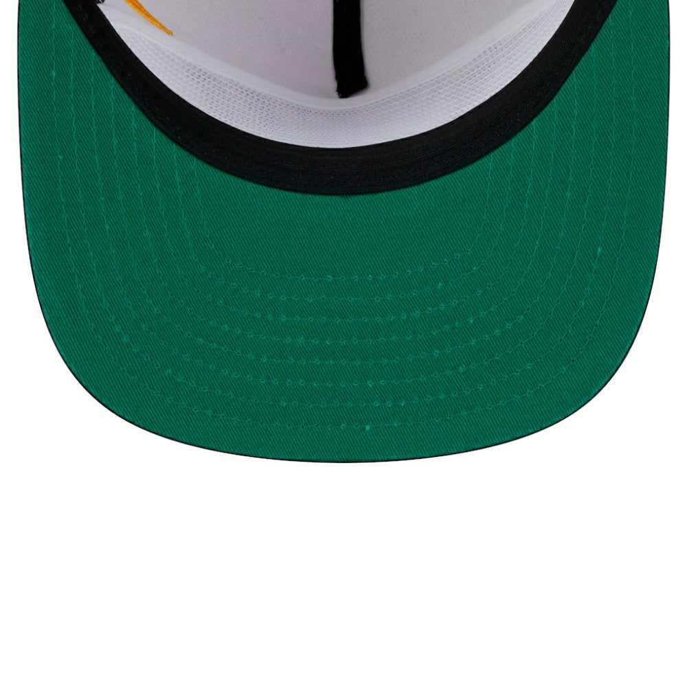Cream Pittsburgh Pirates New Era Iron Golfer Snapback Hat