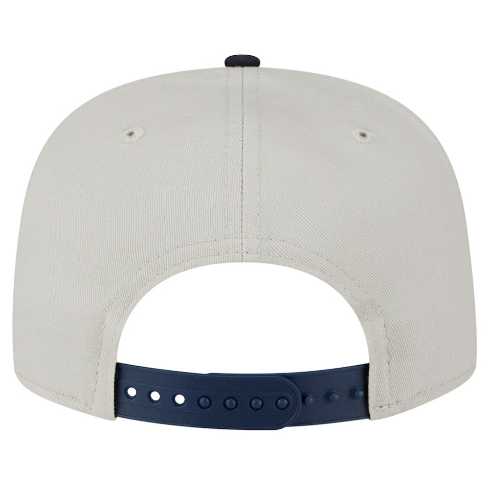 Cream Detroit Tigers New Era Iron Golfer Snapback Hat