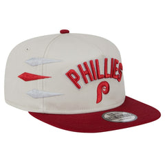 Cream Philadelphia Phillies New Era Iron Golfer Snapback Hat
