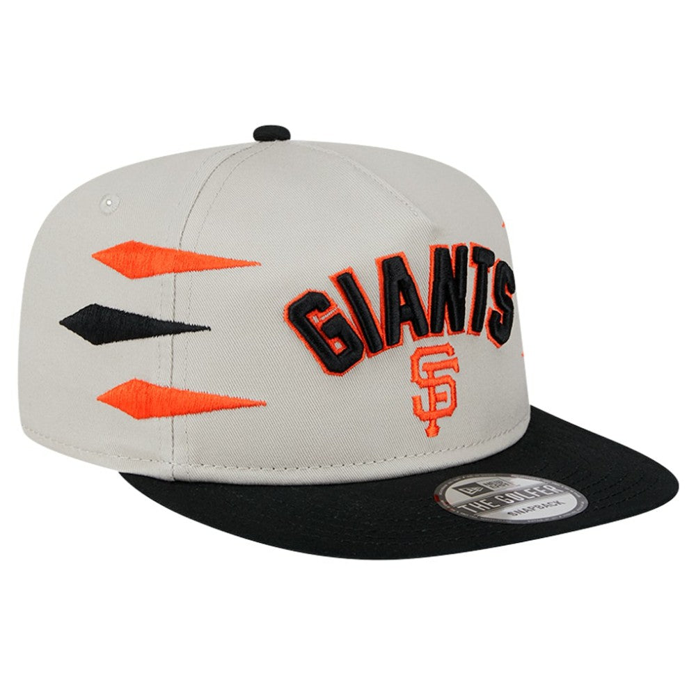 Cream San Francisco Giants New Era Iron Golfer Snapback Hat